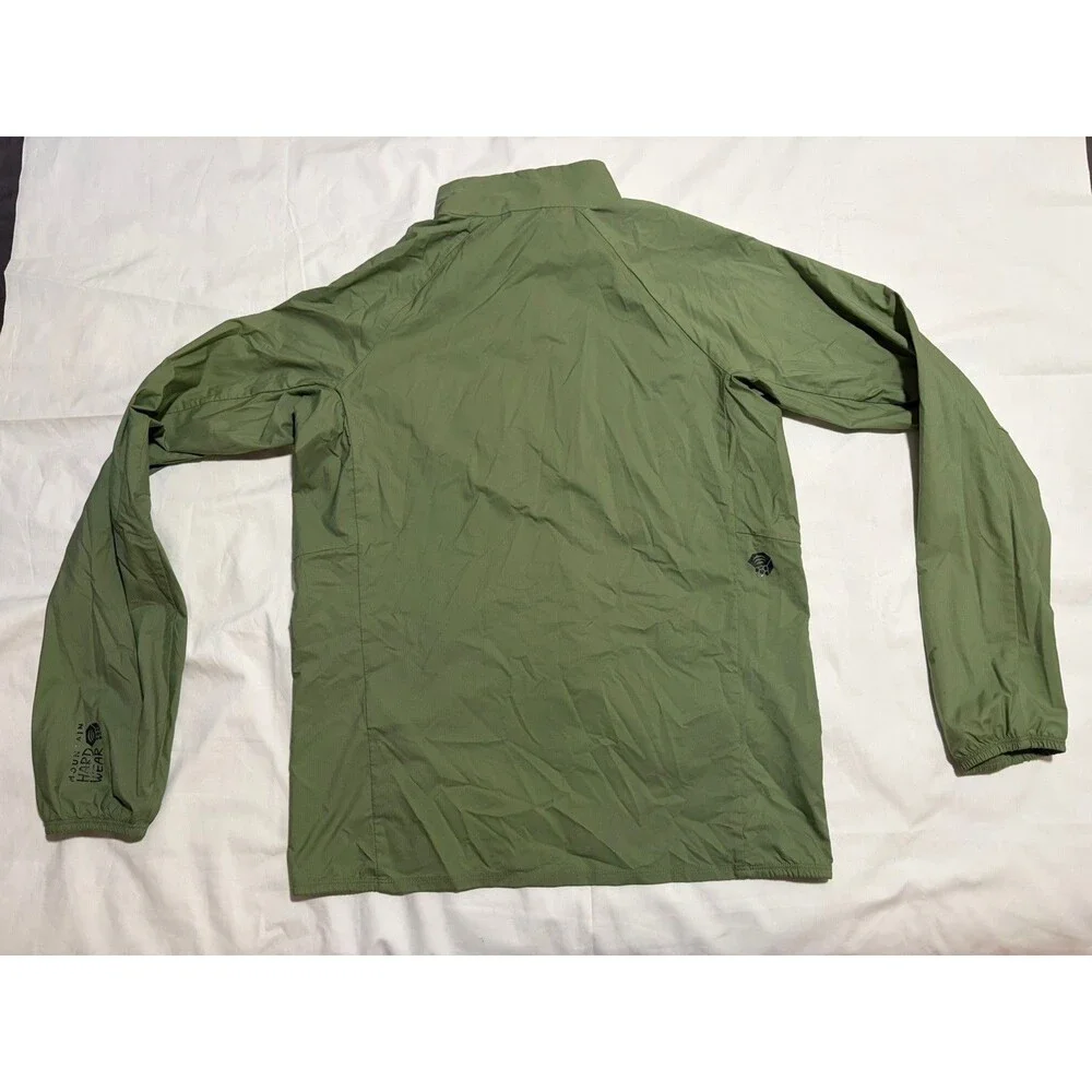 Mountain Hardware Kor Preshell Windbreaker Pullover Mens small green ultralight